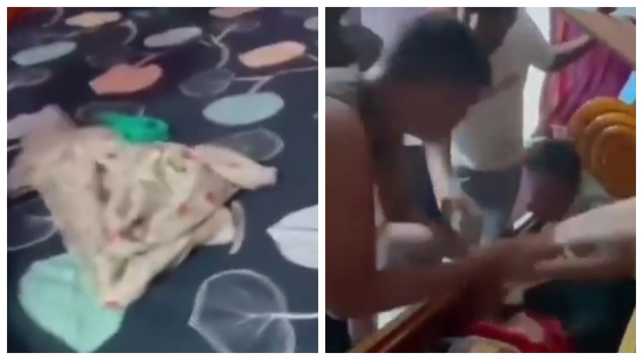 பக்கத்திலேயே புருஷன்..! “படுக்கை அடியில் வேறொருவன்”… இதுக்குத்தான் Bed-ல் ரகசிய அறையா..? ஒரே நேரத்தில் 2 பேர் வேணுமாம்… இளைஞர்களை கலங்கடித்த வீடியோ..!