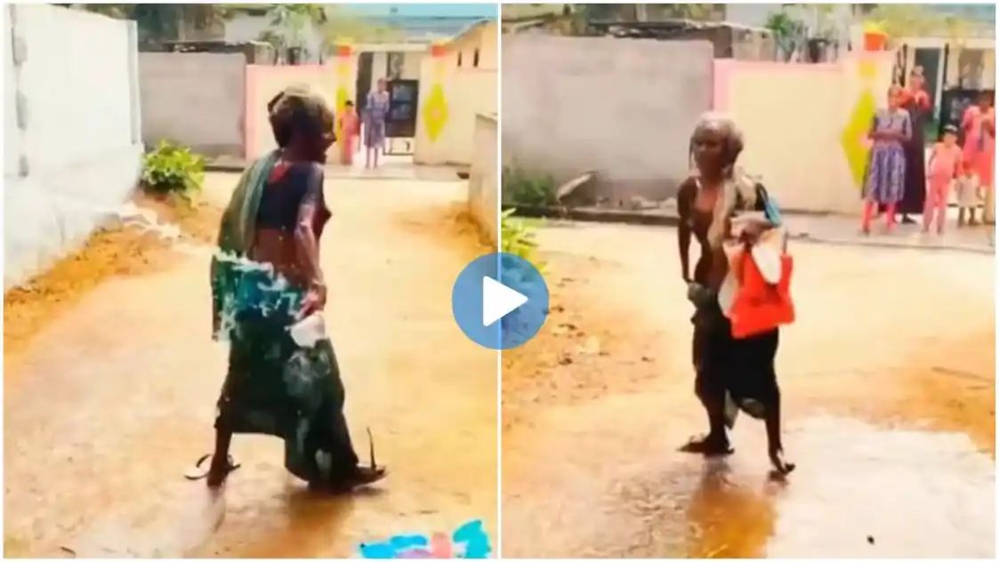 மனிதாபிமானம் செத்துப்போச்சா? பிச்சை எடுக்க வந்த மூதாட்டிக்கு நேர்ந்த கொடுமை.. வைரலாகும் நெஞ்சை பதறவைக்கும் வீடியோ..!!