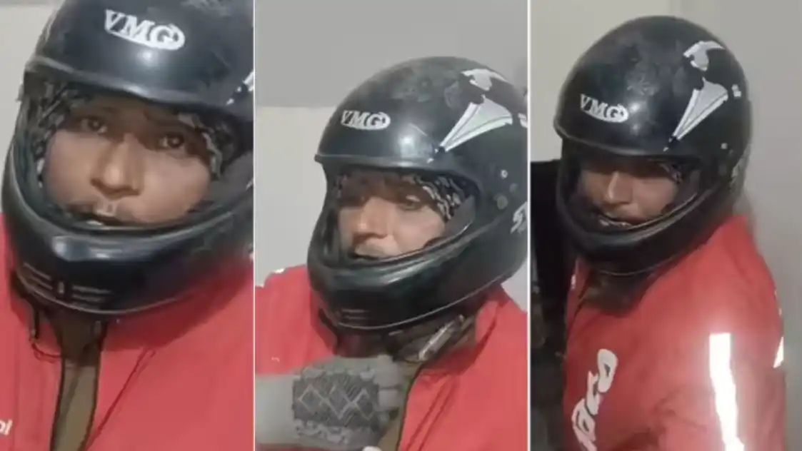 டீ குடிக்கிறீங்களா தம்பி…? “₹160 டிப்ஸா வச்சுக்கோங்க” டெலிவரி ஊழியரை நெகிழ வைத்த பெண்…. வைரலாகும் வீடியோ….!!