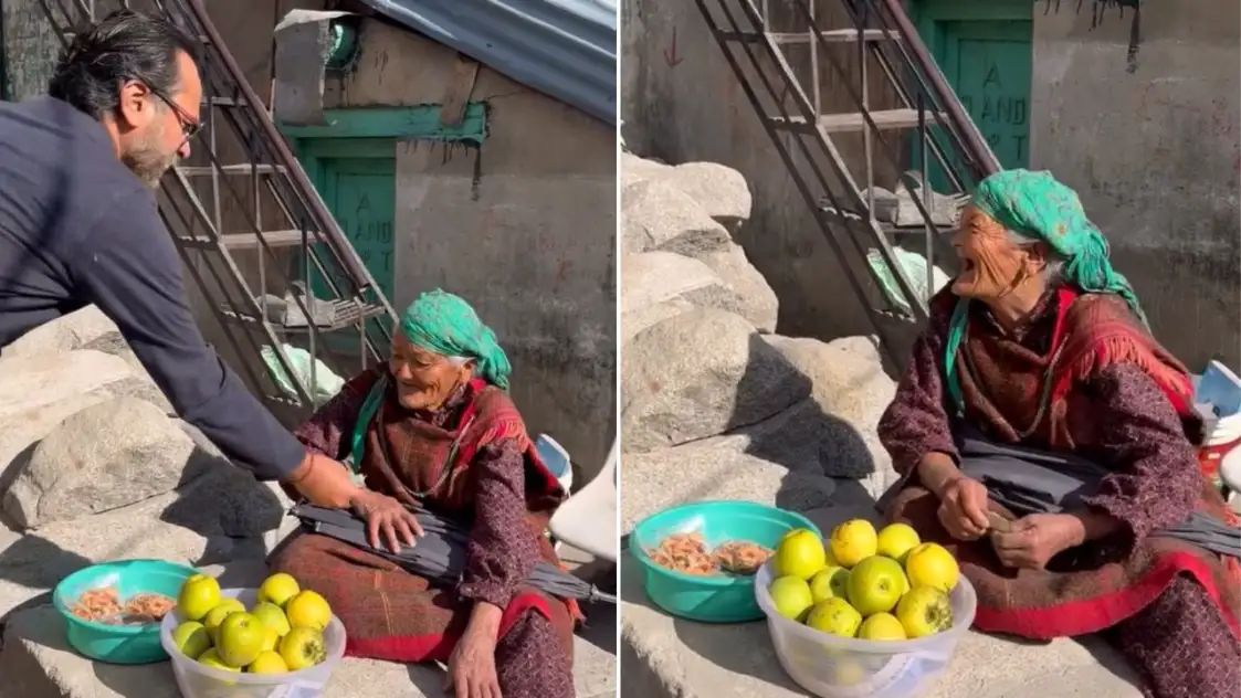 சுயமரியாதை தான் சொத்து…. இலவச பணத்தை ஏற்காத மூதாட்டி… முதல்ல பணம் வாங்குப்பா என கரராகப் பேசி… வைரலாகும் வீடியோ…!!!