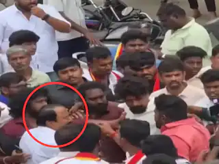 “10 வருஷ உழைப்புக்கு இதுதான் பலனா? செங்கோட்டையனை முற்றுகையிட்ட விஜய் தொண்டர்கள்.. திருப்பூரில் பெரும் பரபரப்பு..!!”