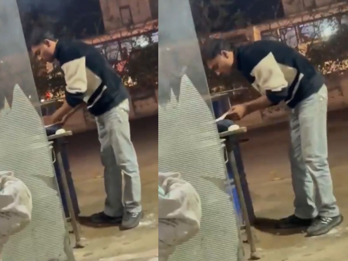 “எச்சி துப்பினதை எப்படி சாப்பிடுறது?” ஹோட்டலில் நடந்த அருவருப்பான காரியம்…. வைரலாகும் வீடியோ….!!