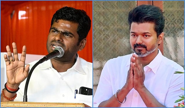 எங்ககிட்ட வம்புக்கு வந்தா வட்டியும் முதலுமா திருப்பி தருவேன்…! விஜயை இன்னும் நான் அடிக்கவே ஆரம்பிக்கல… TVK-வுக்கு அண்ணாமலை கடும் எச்சரிக்கை..!!