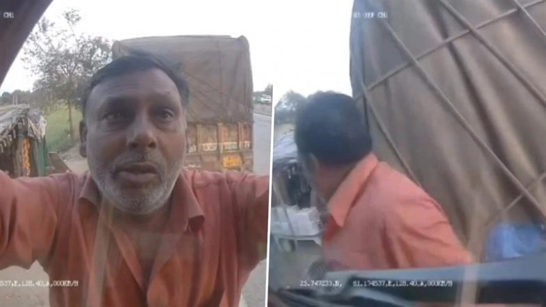 “கண் இமைக்கும் நேரத்தில் முடிந்த வாழ்க்கை!” – பின்னால் வந்த லாரியை கவனிக்காத ஓட்டுநர்.. பார்ப்பவர் நெஞ்சை பதறவைக்கும் டேஷ்கேம் காட்சிகள்..!!