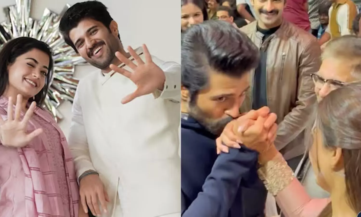 ஆஹா..! விஜய் தேவரகொண்டா- ராஷ்மிகா மந்தனா திருமணம் உறுதி…? வைரலாகும் வீடியோ.. வாழ்த்தும் ரசிகர்கள்…!!