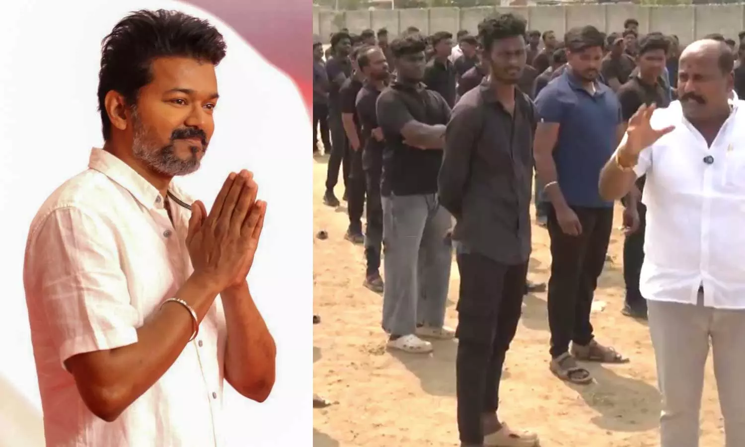 நடிகர் விஜயின் வருகை… “5 மணி நேரம் சாப்பாடு, தண்ணீர் கிடையாது”… ஆர்வக்கோளாறில் மலை மேல கூட ஏறுவான்… தவெக மா.செ. பேசிய வீடியோ வைரல்..!!