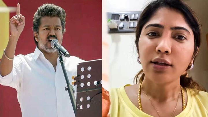 “உன் இஷ்டத்துக்கு பேசாத அண்ண!”.. வேலூர் மாநாட்டு கதையை ‘வெளுத்து’ வாங்கிய ஜூலி.. தளபதி விஜய்க்கு பகிரங்க கண்டனம்…!!!