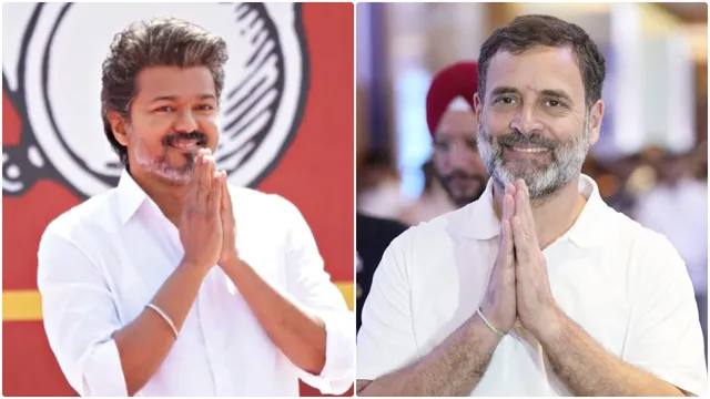 தவெக-வுடன் கைகோர்க்கும் காங்கிரஸ்….? ராகுல் காந்திக்கு சென்ற ரிப்போர்ட்… வரும்  17ம் தேதி சந்திப்பு… அதிருப்தியில் கூட்டணி கட்சிகள்..!!