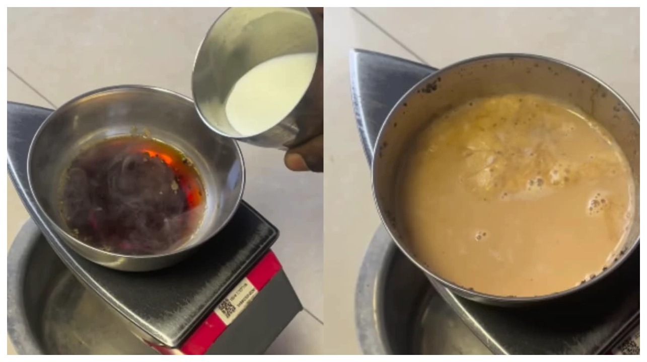 அயர்ன் பாக்ஸில் டீ போட்டு மாஸ் காட்டிய வாலிபர்… இந்த வித்தை இந்தியாவுக்கு வெளியே கிடைக்காது… இது என்ன புது டெக்னாலஜி?… வைரலாகும் வீடியோ…!!!