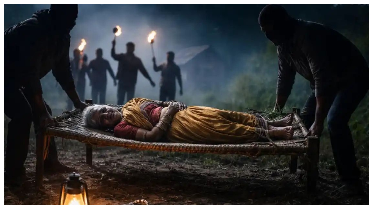 நகைகளுக்காக இப்படியா?… கட்டிலோடு பாட்டியை கடத்திச் சென்ற திருடர்கள்… நள்ளிரவில் நடந்த பயங்கரம்…!!!