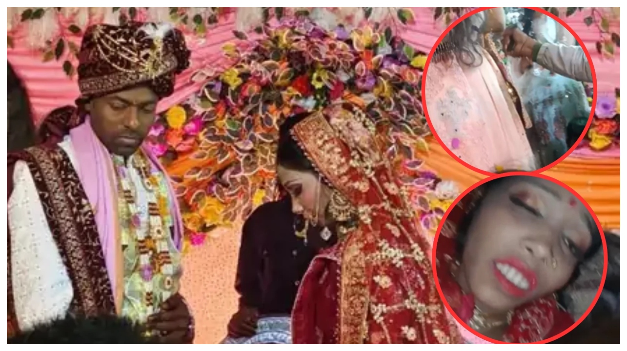 மகிழ்ச்சியில் திளைத்த மணமேடை… நொடிப்பொழுதில் நிகழ்ந்த மரணம்… உத்திரபிரதேசத்தை உலுக்கிய பகீர் சம்பவம்…!!!