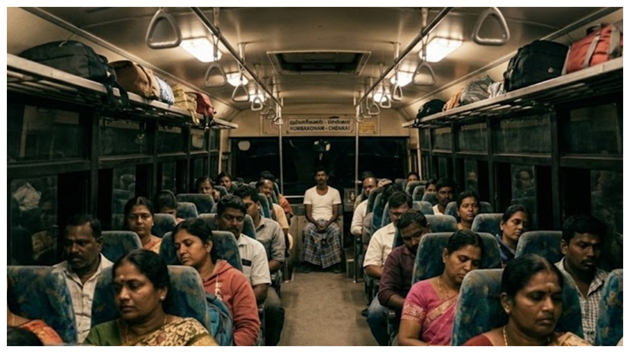 பயணிகள் அலறல்… ஓடும் பேருந்தில் வாலிபர் செய்த விபரீதம்- ஒட்டுமொத்த ஊரும் அதிர்ச்சியில்… திடுக்கிடும் தகவல்கள்..!!!