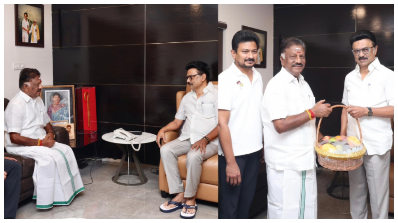 ஒரே நாளில் மாறிய அரசியல் களம்… ஓபிஎஸ் – ஸ்டாலின் ரகசிய சந்திப்பு… அறையில் நடந்த 10 நிமிட ரகசிய பேச்சுவார்த்தை…!!!