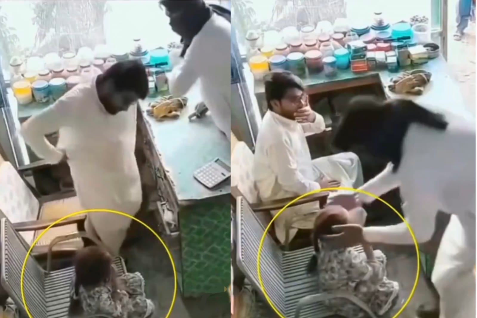 “அங்கிள் இதையும் வச்சுக்கோங்க” திருடனுக்கு குச்சி மிட்டாய் கொடுத்த குழந்தை…. நொடியில் மாறிய சீன்…. வைரலாகும் நெகிழ்ச்சி வீடியோ….!!