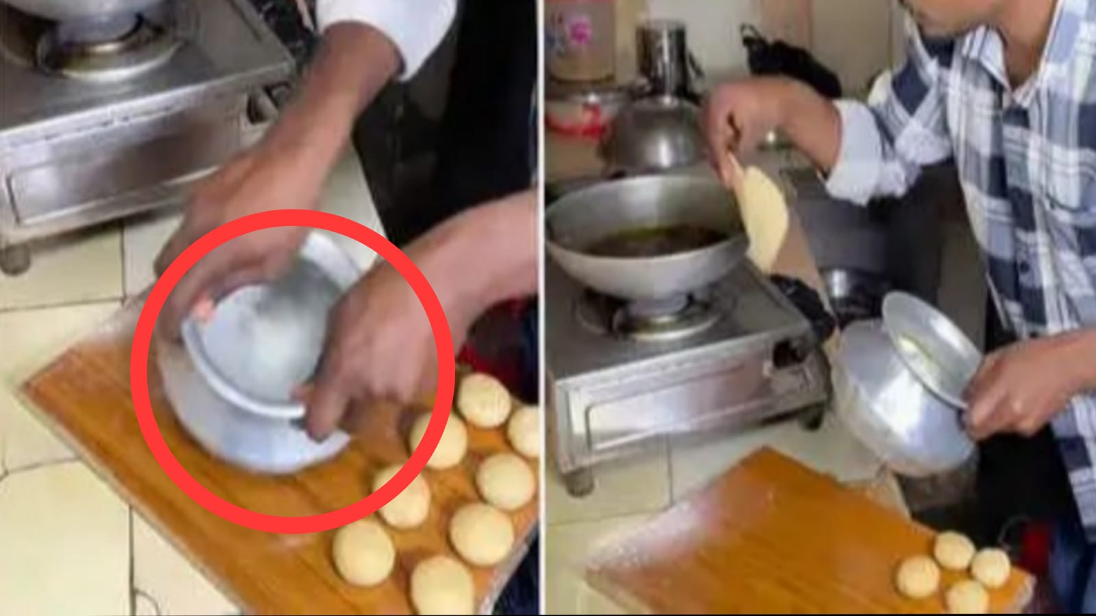 உருளைக்கட்டை இல்லையா? “கவலையே விடுங்க” செம்பை வைத்து பூரி திரட்டிய இளைஞரின் வேற லெவல் ஐடியா.. இதுதான் பேச்சுலர் புத்திசாலித்தனம்..!!