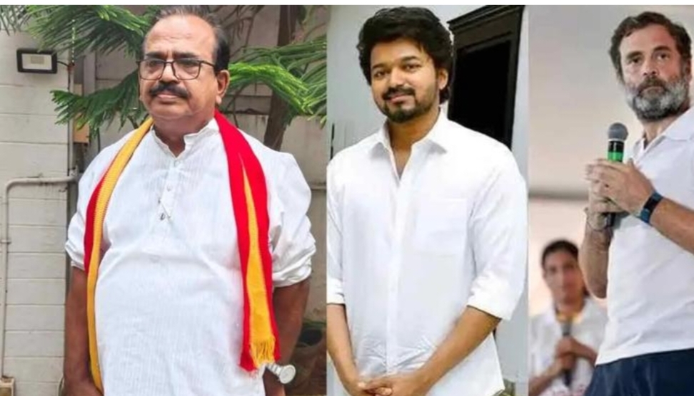 விஜய்யுடன் கரங்கோர்க்கும் ராகுல் காந்தி? திமுக கூட்டணியில் அதிரடி விரிசல்.. நாஞ்சில் சம்பத் உடைத்த ரகசியம்.. தமிழக அரசியலில் அதிரடி திருப்பம்..!!