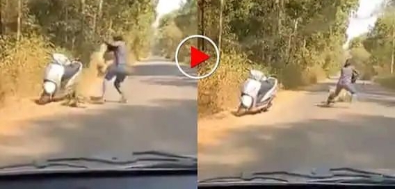 பதறவைக்கும் வீடியோ.. மரண பயம் காட்டிய சிறுத்தை தாக்குதல்.. அந்தப் பெண் செய்த ‘அதிரடி’ காரியம்.. நொடிப் பொழுதில் நடந்த மிரளவைக்கும் சம்பவம்.. வெளிவந்த உண்மை..!!