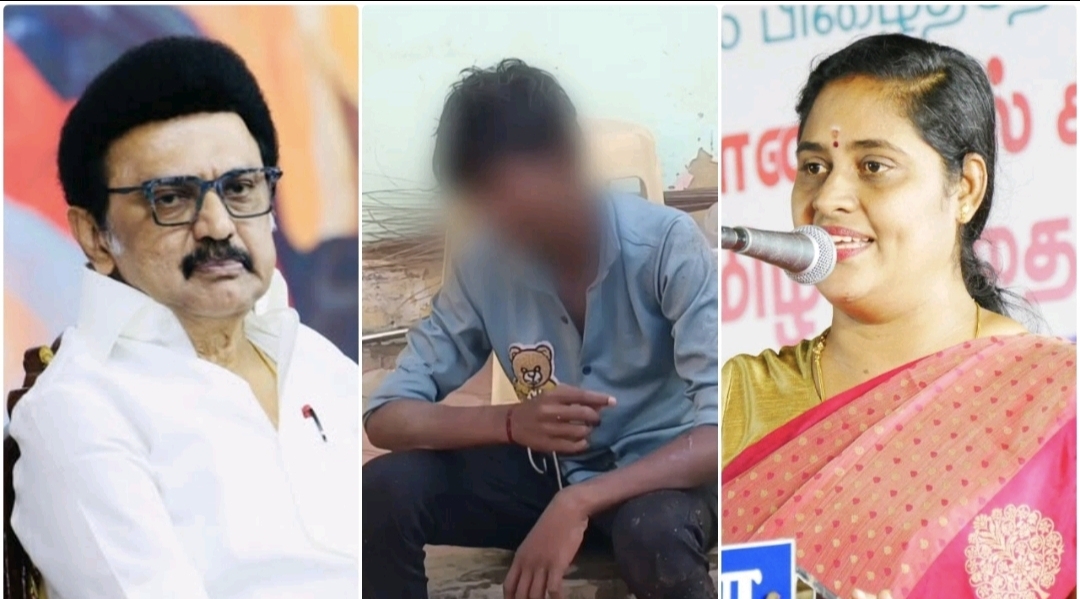 “அம்மா…. அம்மா….” போதையில் தள்ளாடிய சிறுவன்…. திமுக அரசை வெளுத்து வாங்கிய ராஜேஸ்வரி பிரியா….!!