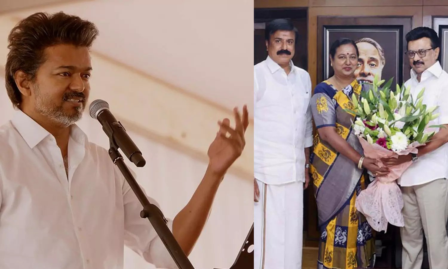 “திமுகவின் மெகா கூட்டணி இதான்”… வெயிலுக்காக அறிவாலயம் பக்கம் போனாலும் CM ஸ்டாலின் உடனே சேர்த்துக் கொள்வார்… விஜய்…!!!