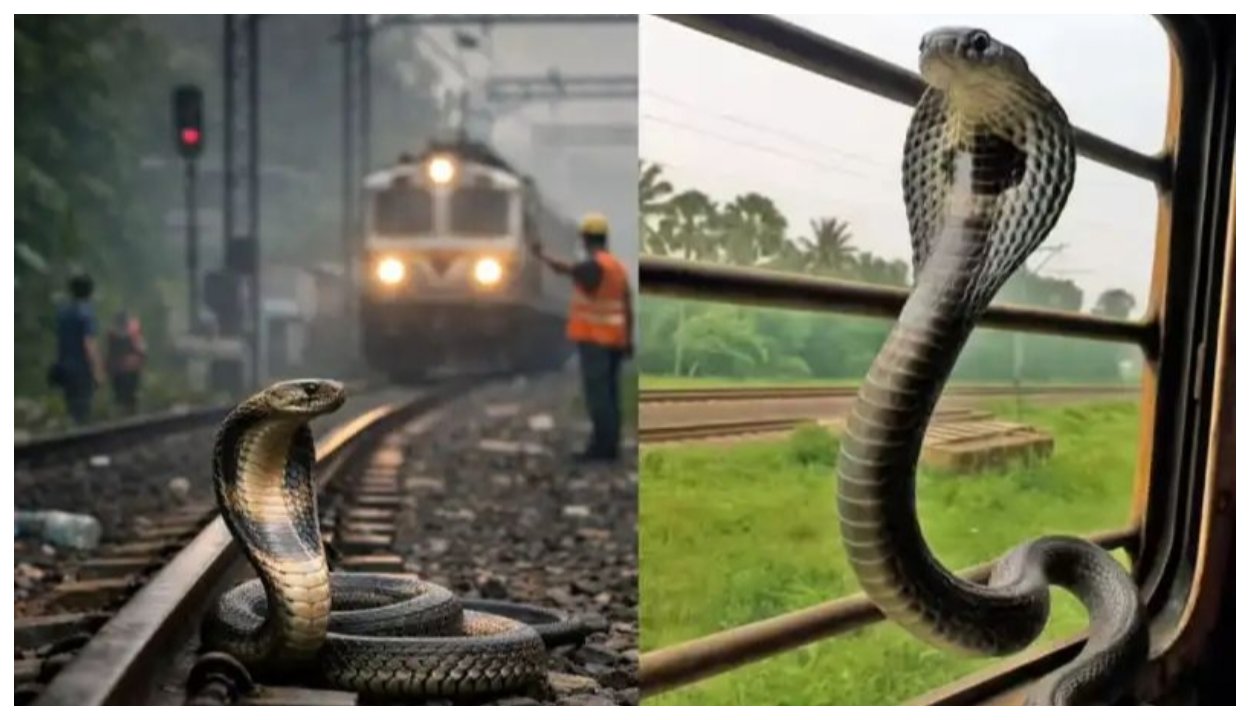 ரயில் பயணிகளே உஷார்.‌‌. உங்கள் இருக்கைக்கு அடியில் ராஜநாகம் இருக்கலாம்.. ஆய்வில் வெளியான பகீர் தகவல்..!!