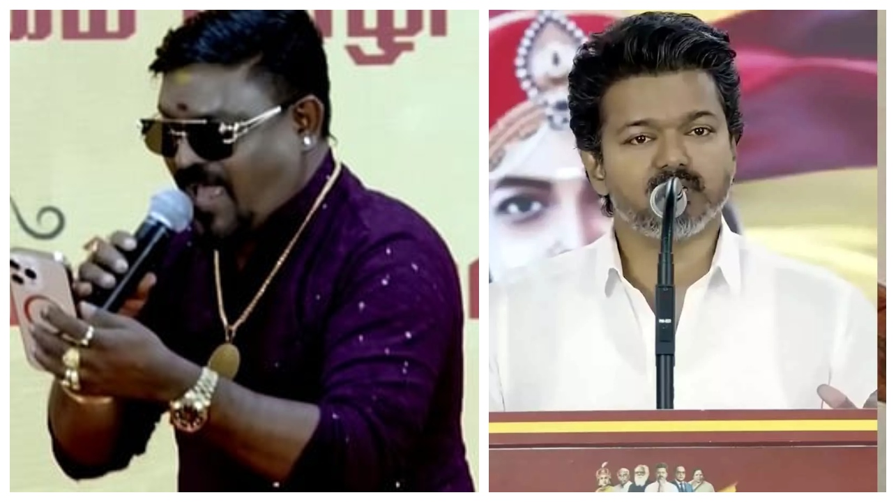 Breaking: விஜய்யே முருகன்… இன்று தான் ரியல் தைப்பூசம்.. தவெக விழாவில் பாட்டு பாடியதால் சிக்கலில் சிக்கிய வேல்முருகன்… போலீசில் பரபரப்பு புகார்…!!!