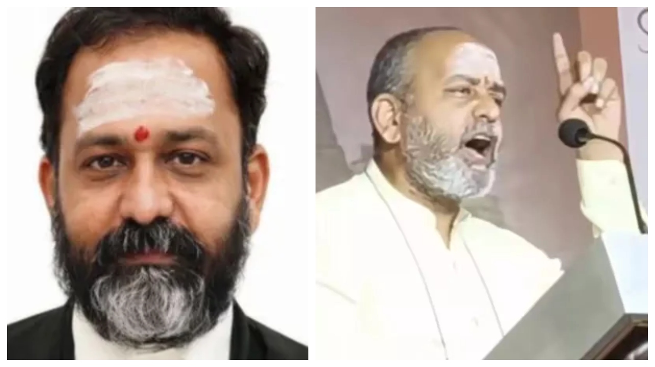 “குருவை அவமதிப்பதா”..? பகுத்தறிவாளர்கள் தான் உண்மையான அயோக்கியர்கள் காட்டுமிராண்டிகள்… நீதிபதி ஜி. ஆர். சுவாமிநாதன் பரபரப்பு பேச்சு…!!!