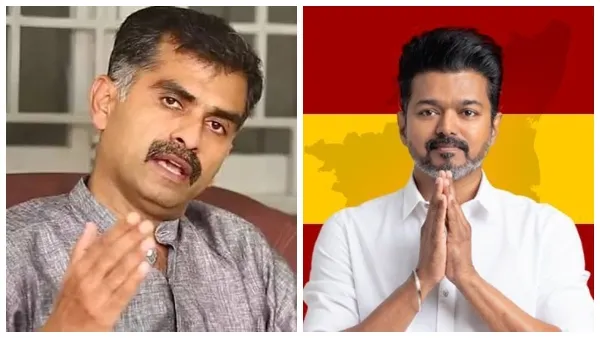 விஜய்யின் வருகை யாரை வீழ்த்தப்போகிறது? TVK-வுக்கு ஆதரவாகத் திரும்பும் காற்று? மேடையிலேயே பாராட்டித் தள்ளிய மதிமுக வாரிசு.. அதிரடி பேட்டியால் அரசியலில் பரபரப்பு..!!
