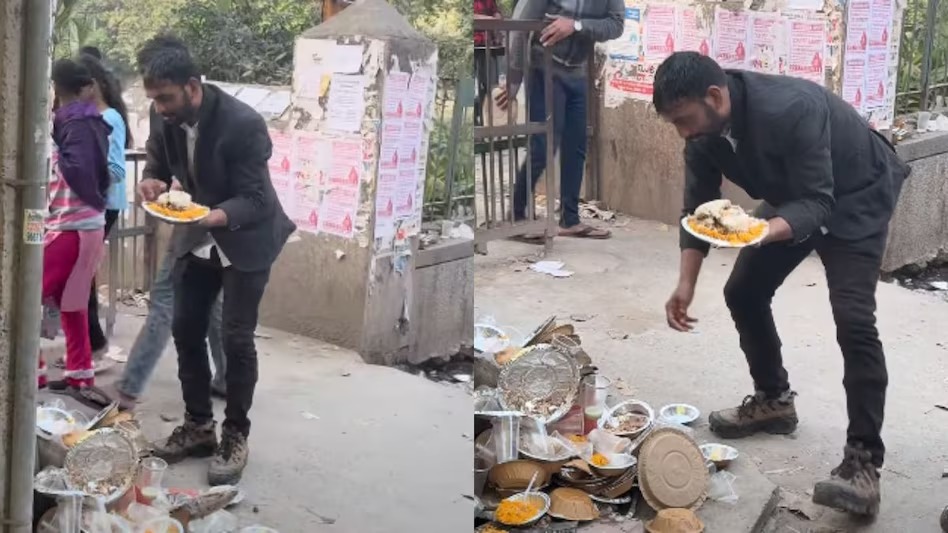 குப்பைத்தொட்டியில் இருந்து உணவை எடுத்த மாணவன்…! “கலெக்டர் கனவு கருணை மனம்”… காரணம் தெரிஞ்சா ஆடிப் போய்டுவீங்க… வியக்க வைக்கும் வீடியோ..!!