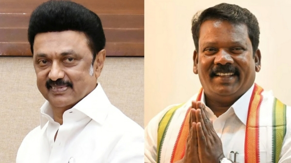 Breaking: TVK-வுக்கு ஷாக்… திமுக காங்கிரஸ் கூட்டணி உறுதி..! “ஒரு மாநிலங்களவை சீட் கன்ஃபார்ம்”.. செல்வ பெருந்தகை அதிரடி பேட்டி…!!!!