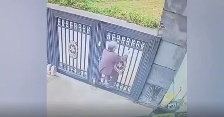 வயது ஒரு தடையில்லை.. 92 வயதில் இப்படியொரு வேகமா? 7 அடி கேட்டில் ஏறி குதித்த காரணம் என்ன தெரியுமா? பகீர் பின்னணி..!!