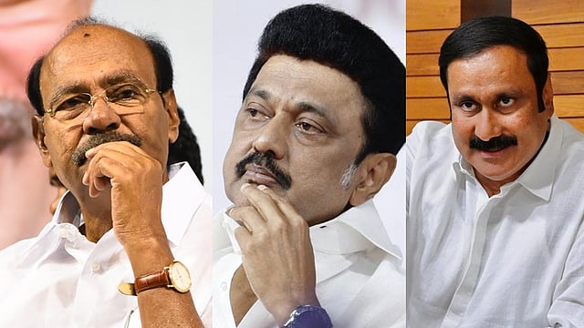 காங்கிரஸ்-ஐ திமுகவே தோற்கடிக்கும்…! “ஜெயிச்சா தானே பங்கு கொடுக்கணும்”… பாமக பிரிவுக்கு திமுக சூழ்ச்சிதான் காரணம்… அன்புமணி பகீர்..! ‌
