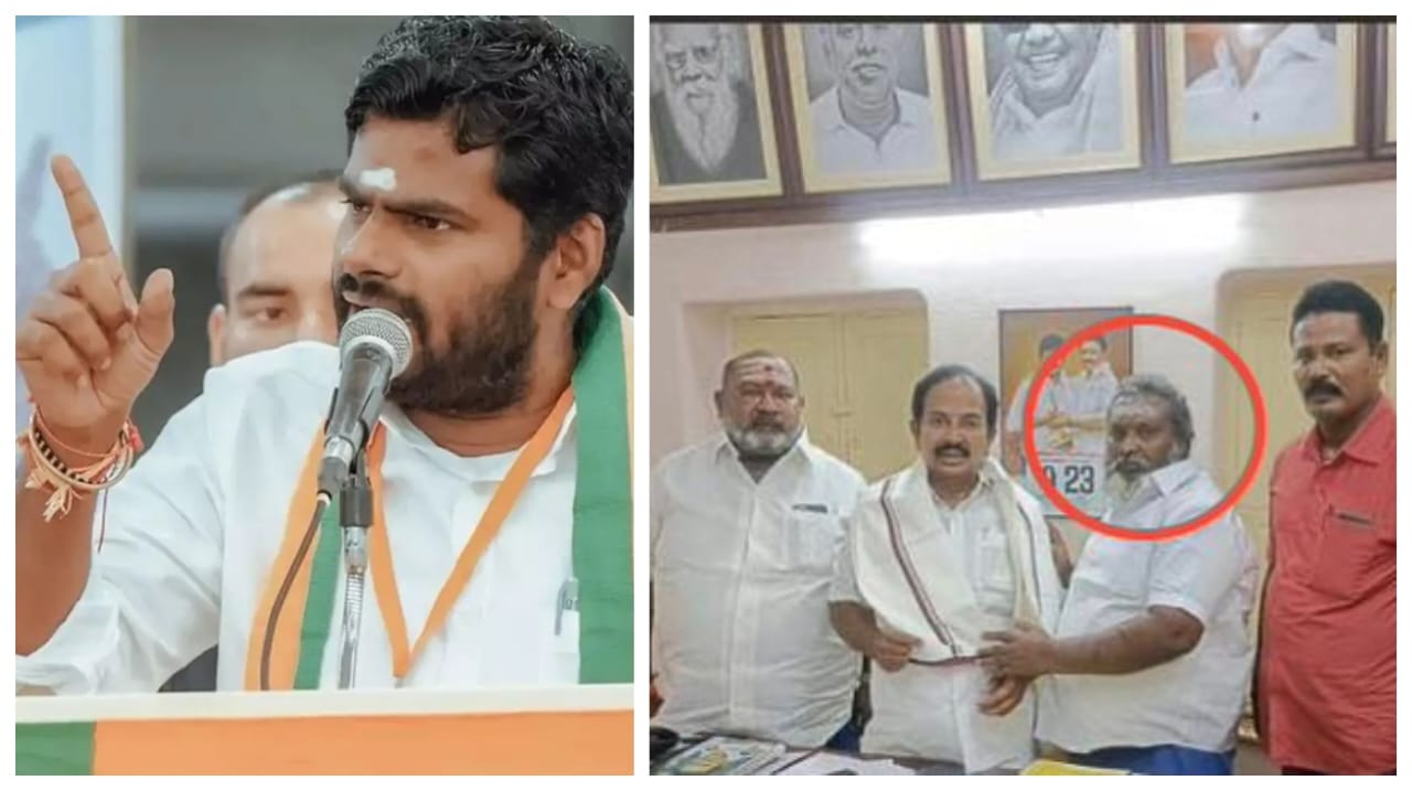 ஆளும் கட்சின்னு மமதை… குழந்தையை கூட விடாத கொடூரம்…! தாய் மகளை கடத்தி ஆபாச வீடியோ எடுத்து மிரட்டிய திமுக பிரமுகர்… அண்ணாமலை பகீர் குற்றச்சாட்டு..!!