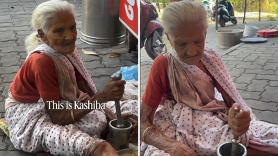 “வயசு வெறும் நம்பர் தான் பாஸ்” 103 வயதிலும் டீக்கடை நடத்தும் பாட்டி…. நெகிழ வைத்த வைரல் வீடியோ…..!!