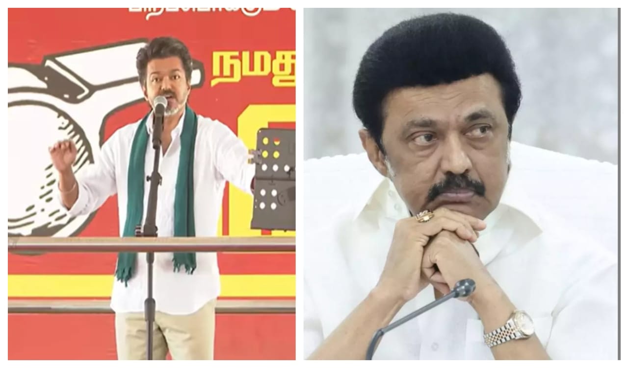 ஆட்சியே முடியப்போகுது..! இப்ப அவசரமா அடிக்கல் நாட்டுவது ஏன்…? மணல் மாஃபியாவுக்கு திமுக தான் ஆதரவு… போட்டுத்தாக்கிய விஜய்..!!
