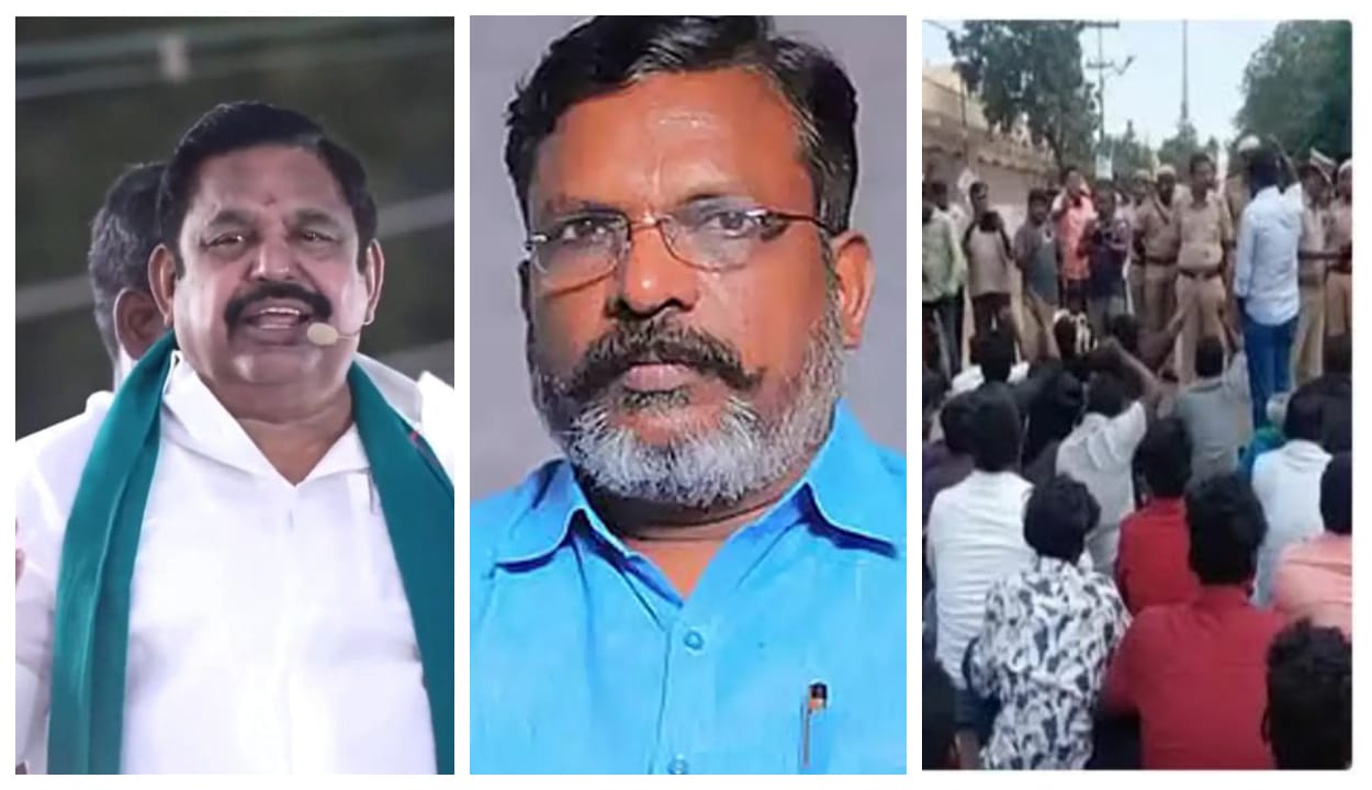 பட்டியலின விவசாயி படுகொலை…! உயிரை விட்ட 23 வயது மகள்… திருமா இன்னும் வாய் திறக்காதது ஏன்..? கொந்தளித்த இபிஎஸ்… பரபரப்பு அறிக்கை…!!!