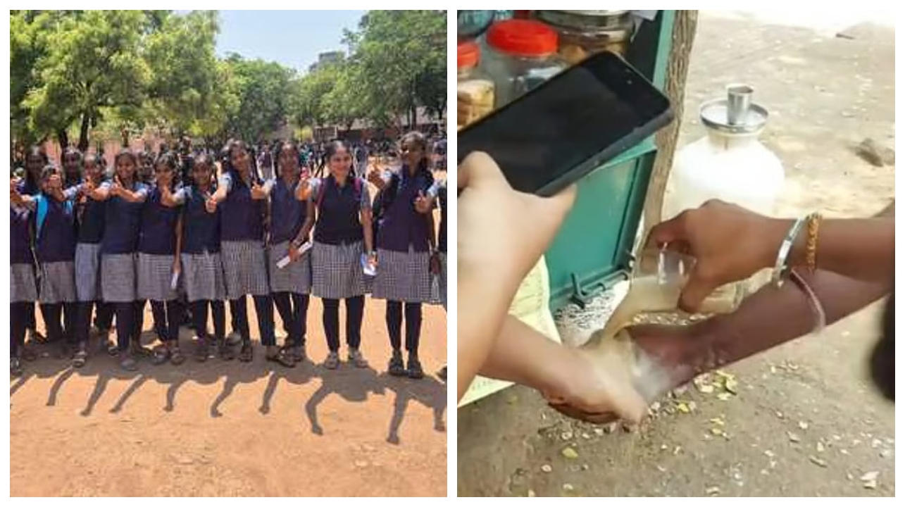 “நட்புக்காக இப்படியா?… கையில் கொதிக்கும் டீயை ஊற்றி ‘நட்பு’ சோதனை செய்த பிளஸ்-2 மாணவிகள்… திருப்பத்தூரில் அதிர்ச்சி..!!!