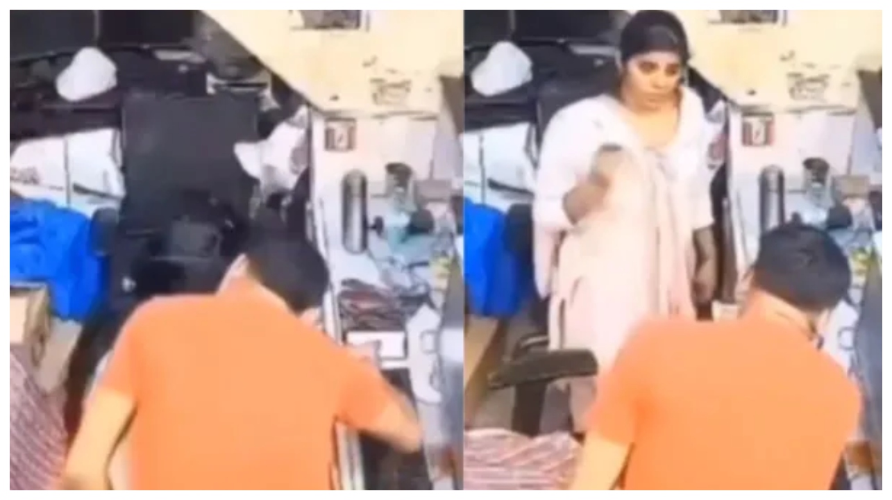 “கேமராவ உடைச்சுடுவேன்”… அலுவலகத்தில் பெண்ணிடம் அநாகரீகமாக நடந்த ஊழியர்… கொந்தளிக்கும் இணையதளவாசிகள் – வைரலாகும் பகீர் வீடியோ…!