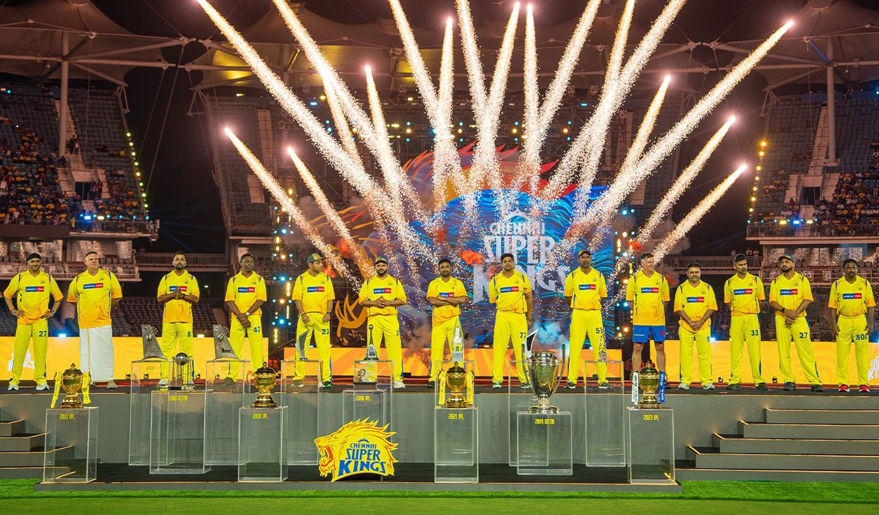 CSK நிகழ்ச்சியில் செம கொண்டாட்டங்கள்… அடடா இவ்வளவு சுவாரஸ்ய நிகழ்வுகளா…? குளிர்ந்து போன ரசிகர்கள்… செம ட்ரீட் போங்க..!!
