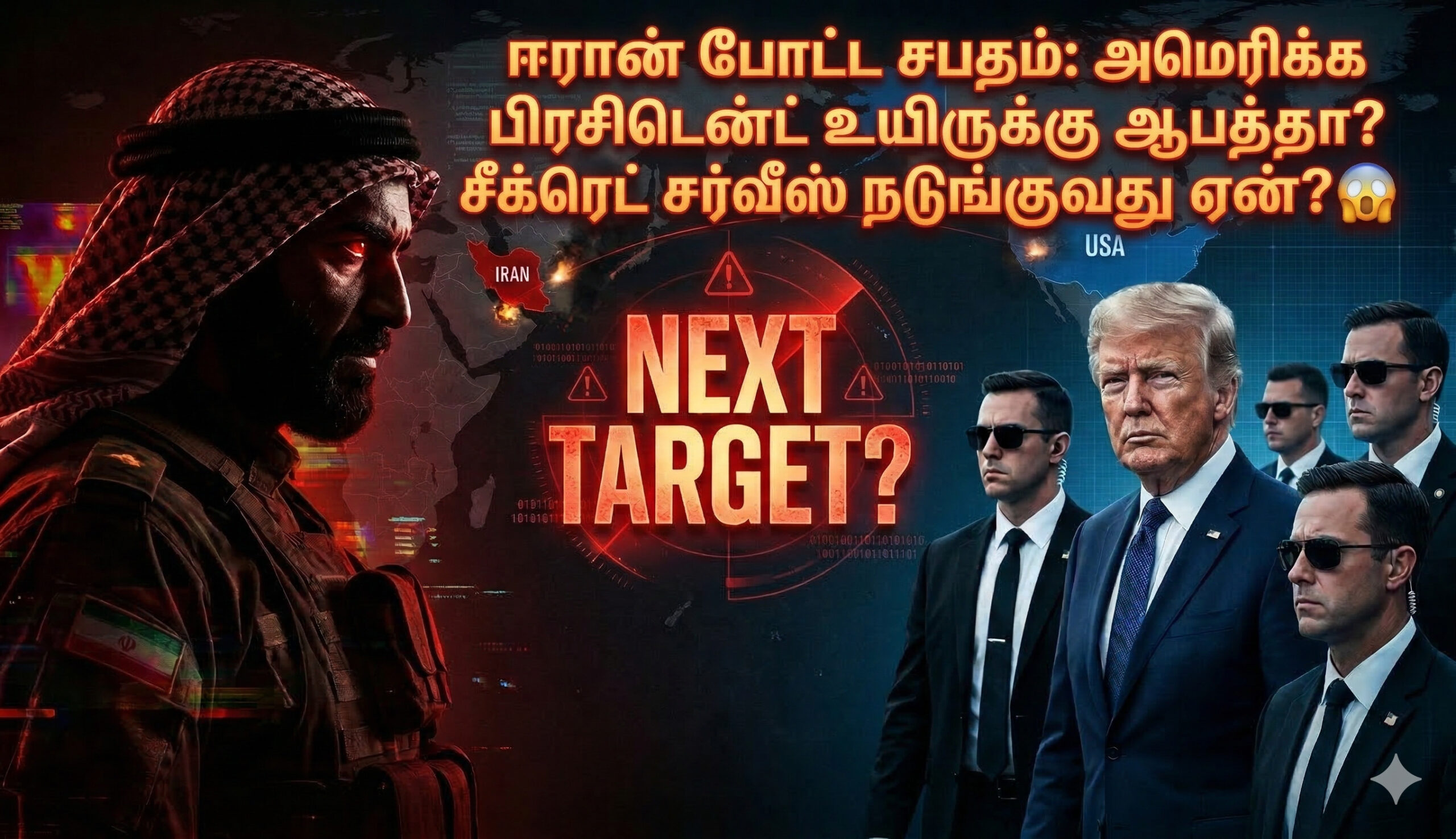 ஈரான் போட்டசபதம்…. கொசு கூட நெருங்க முடியாத அதிபரை…. வீழ்த்த துடிக்கும் ஈரானின் மாஸ்டர் பிளான்…!!
