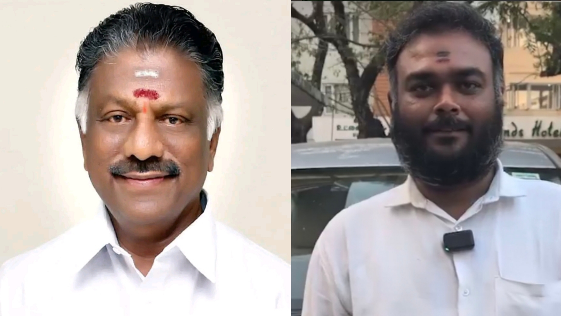 “வேலைய விட்டு போகல…. என் பொழப்புல மண்ணள்ளி போடாதீங்க” ஓபிஎஸ் டிரைவர் ஆவேசம்….!!