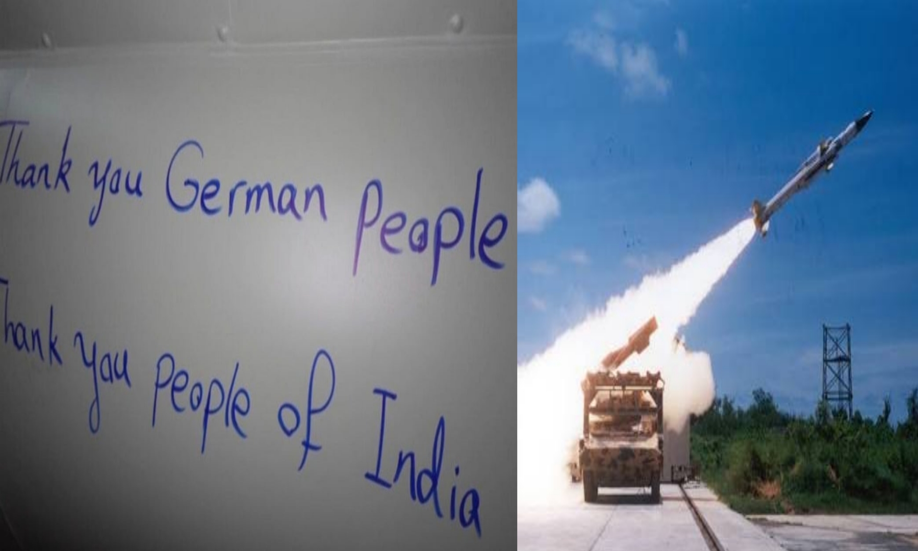 “இஸ்ரேல் மீது ஏவுகணை வீச்சு!”..  “இந்தியாவுக்கு நன்றி” என எழுதிய ஈரான்.. வைரலாகும் புகைப்படம்..  அதிர்ச்சியில் உலக நாடுகள்..!!