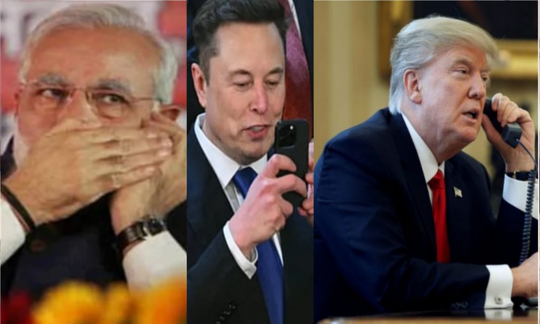 “நள்ளிரவில் போன் கால்!”..  மோடி – டிரம்ப் ரகசிய போன் கால்..  இடையில் புகுந்த எலான் மஸ்க்? அதிரடி காட்டிய அரசு..  வெளியான பகீர் உண்மை..!!