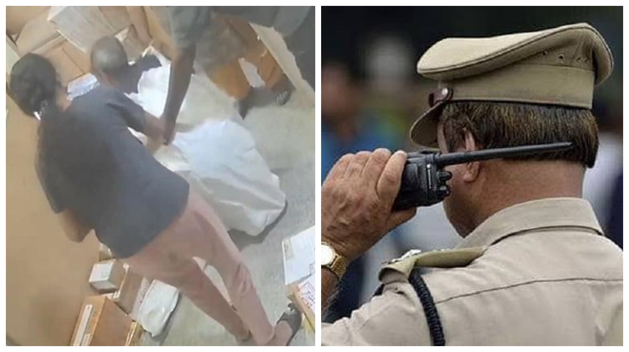 சினிமா பாணியில் நடந்த சம்பவம்… தந்தையைச் சாக்கு மூட்டையில் கட்டி கூரியர் அனுப்ப முயன்ற மகள்… பெண் கொடுத்த பகீர் வாக்குமூலம்…!!!