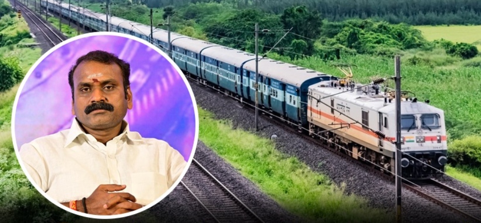 “தமிழக பயணிகளுக்கு ரயில்வேயின் மெகா கிஃப்ட்!”… அமைச்சர் எல். முருகன் வெளியிட்ட அதிரடி அறிவிப்பு..!!!