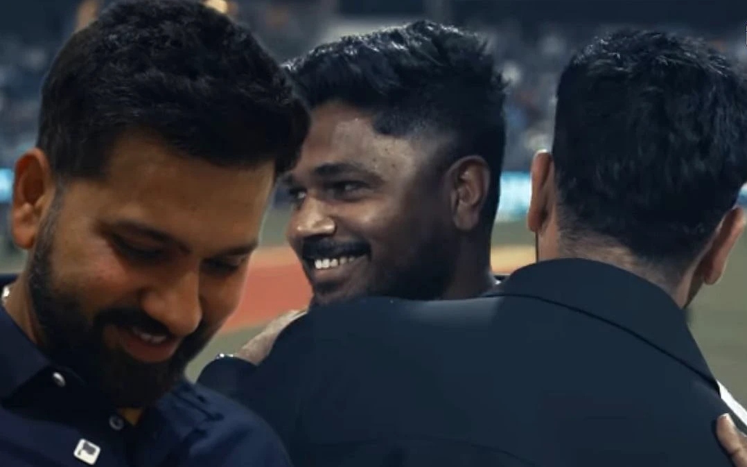 “அந்த வலி எனக்குத் தெரியும்!”… சாம்சனைத் தட்டிக்கொடுத்த ரோஹித் சர்மா.. கிரிக்கெட் உலகையே உருக வைத்த வீடியோ…!!!!