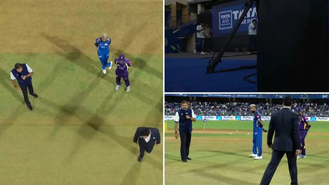 IPL 2026: டாஸ் பிக்ஸிங்கா….? “ஏன் ஜூம் பண்ணி காட்டல?”மும்பை இந்தியன்ஸ் மேட்ச்ல திரும்பவும் டாஸ் பஞ்சாயத்து….!!