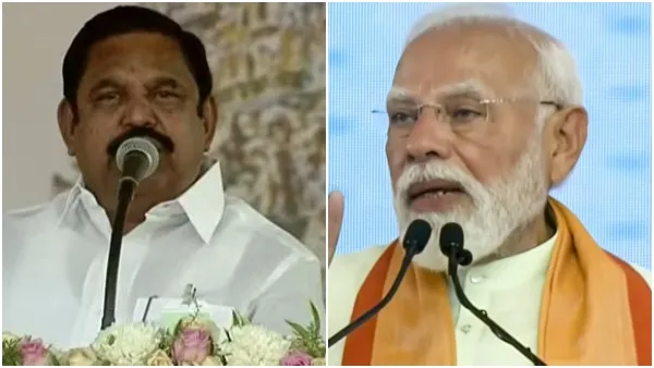 ஒரே மேடை.. இரண்டு பேச்சு! “அதிமுக” பெயரை சொல்லாத பிரதமர் மோடி.. அதிர்ச்சியில் உறைந்த எடப்பாடி பழனிசாமி.. குழப்பத்தில் தொண்டர்கள்..!!