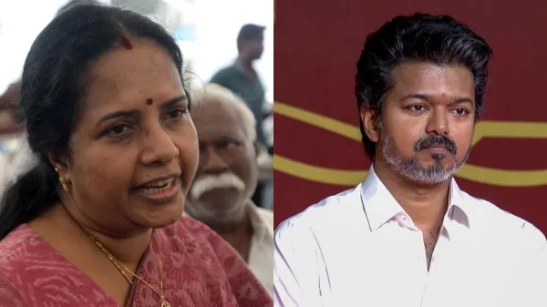 “வாய்ப்பில்லை ராஜா!” – விஜய்யின் வாக்குறுதிகளைக் கிண்டல் செய்த வானதி சீனிவாசன்.. தமிழக அரசியலில் அனல் பறக்கும் தேர்தல் களம்..!!