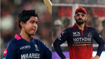 RCB-ஐ கதறவிட்ட 15 வயசு சின்னபையன்…! “விராட் கோலியே அசந்துட்டாருன்னா பாருங்க”.. அந்தத் தொப்பிய கவனிச்சீங்களா… தரமான சம்பவம்..!!