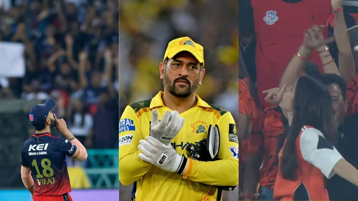 உஷ்..! விராட் கோலி ஸ்டைலில் CSK ரசிகர்களை வாயை மூடுமாறு ஆக்ஷன் காட்டிய காவியா மாறன்.. தமிழரா இருந்துட்டு இப்படியா..? வீடியோவால் வெடித்த சர்ச்சை..!!